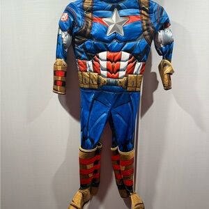 Captin America costume size 3-4